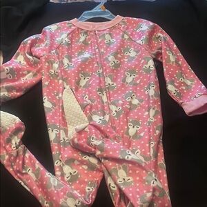 Pink Print Kids One PJ